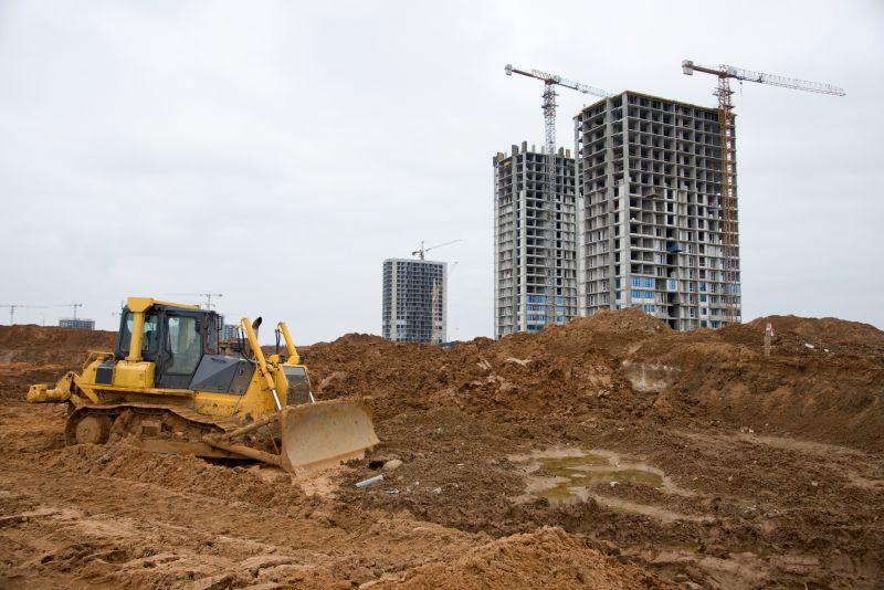 Bulldozer Site Clearing